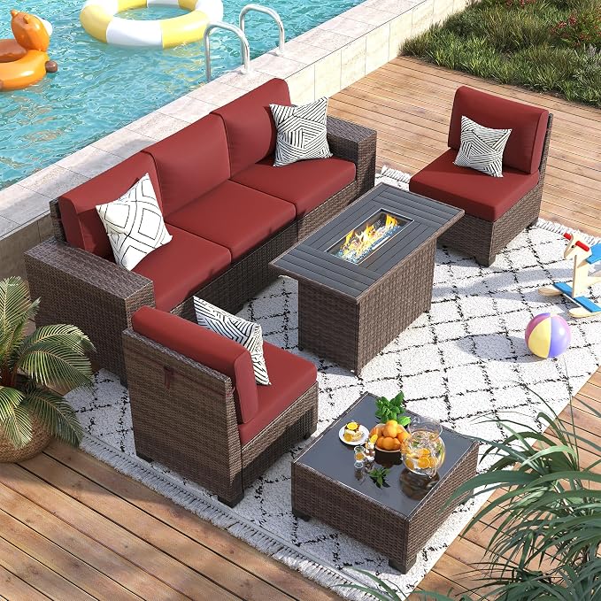 7 Piece Patio Furniture Set - Image 2