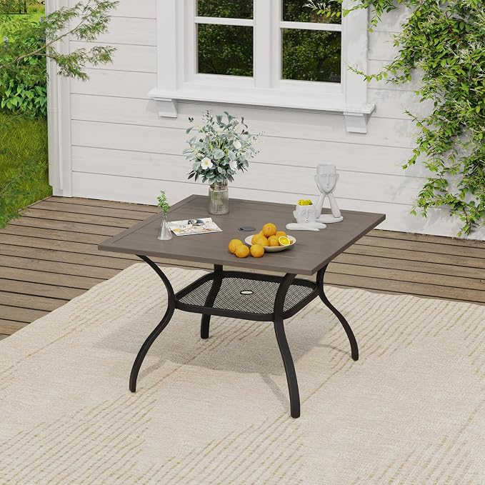 VICLLAX Outdoor Patio Dining Table - Image 4