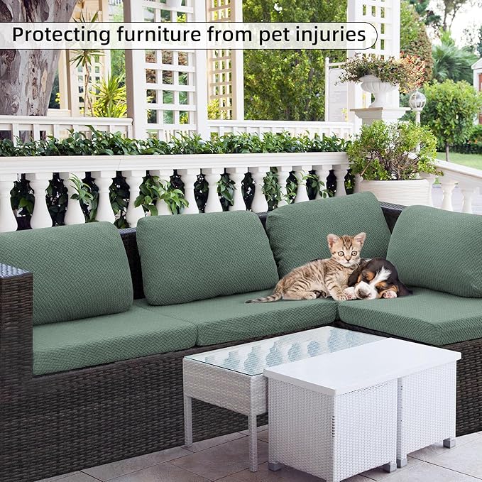 Outdoor Cushion Covers Set, Replacement - Image 6