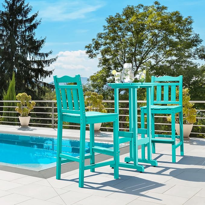 nalone Outdoor Adirondack Chairs and Table Set - Image 2