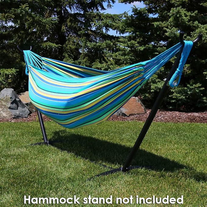 Sunnydaze Double Brazilian Cotton Hammock - Image 6