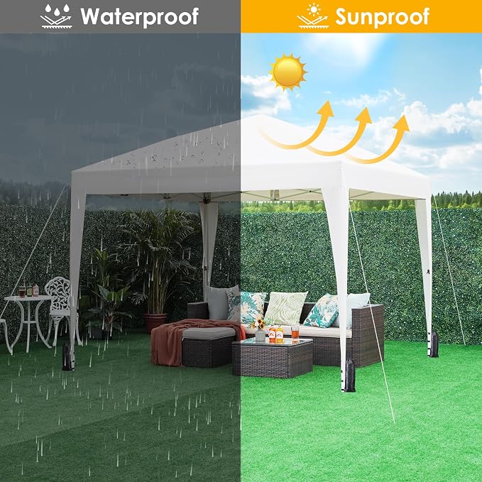 Yaheetech 8x8 Pop Up Canopy - Image 9