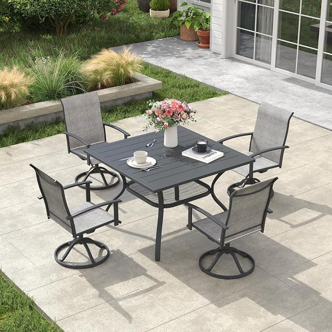 VICLLAX Outdoor Patio Dining Table - Image 6