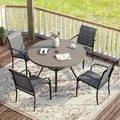 VICLLAX 5 Pieces Patio Dining Set by HOME
