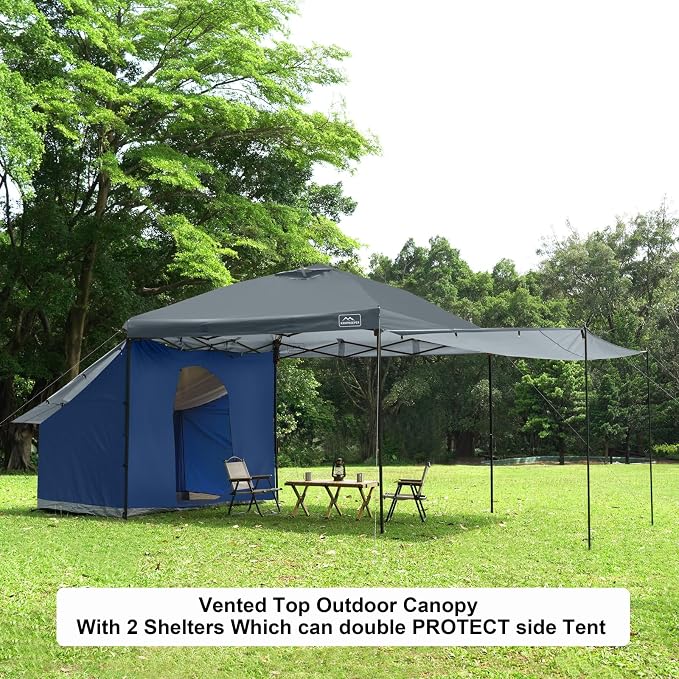 KAMPKEEPER 10x10 Easy Pop Up Canopy Tent - Image 2