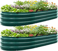 KING BIRD Raised Garden Bed Kit 2025 Upgraded Quick-Setup Galvanized Planter by KINGBIRD