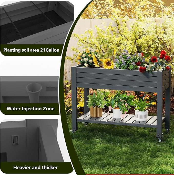 Elevated Raised Garden Bed - Image 7