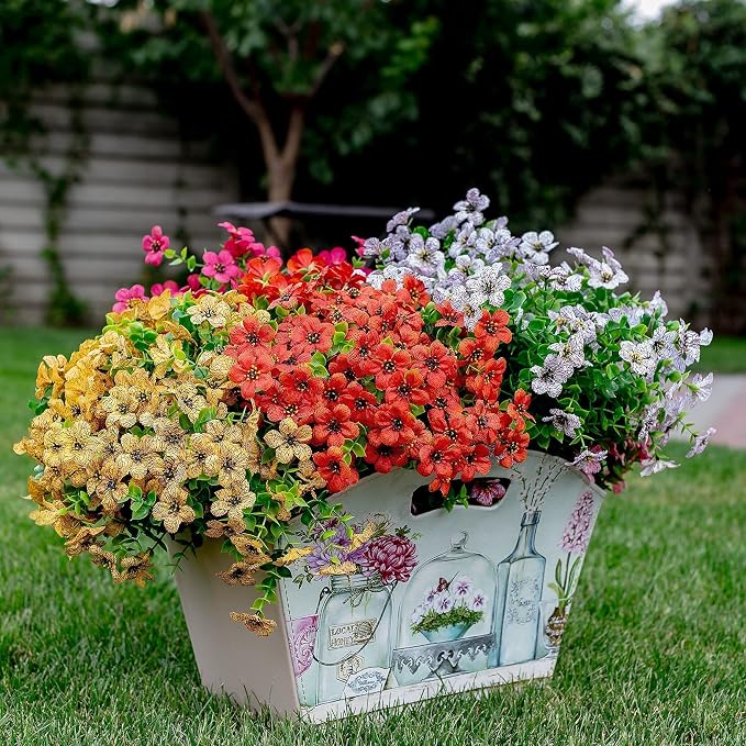 Artificial Flowers for Outdoors Fake Plants - Image 7