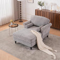 GDFStudio Chenille Recliner Sofa Chair by GDFStudio