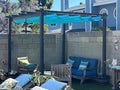 PURPLE LEAF 10' X 10' Outdoor Retractable Pergola by PURPLELEAF