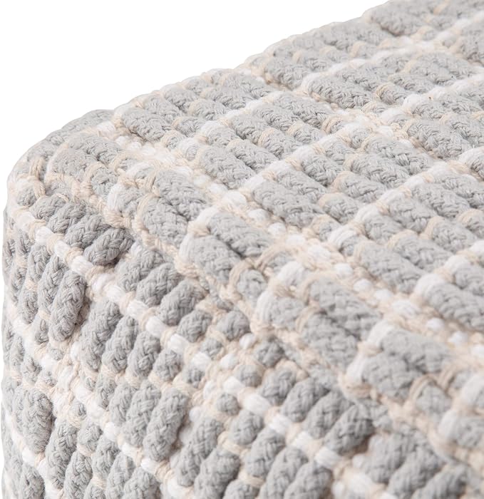 SIMPLIHOME Noreen Square Pouf - Image 8