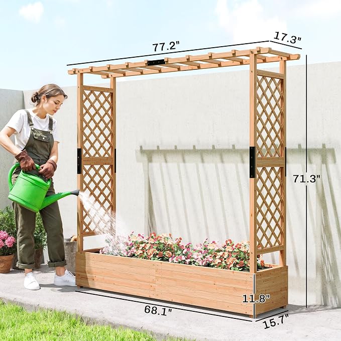 Outsunny Raised Garden Bed - Image 7