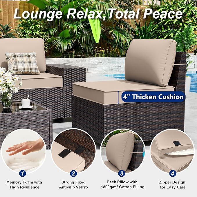 Outdoor Patio Furniture Set - Image 5