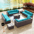 Kullavik 15 Pieces Outdoor Patio Furniture Set by KULLAVIK
