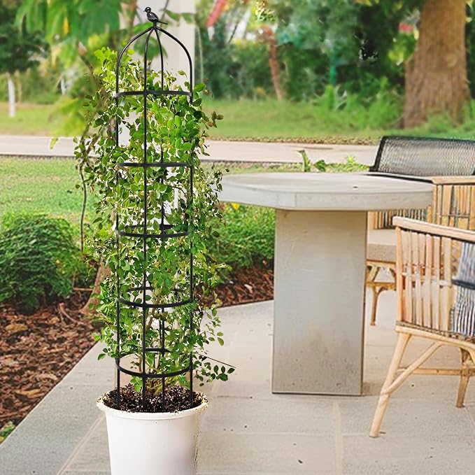 2-Pack 6.7FT Garden Obelisk Trellis - Image 6