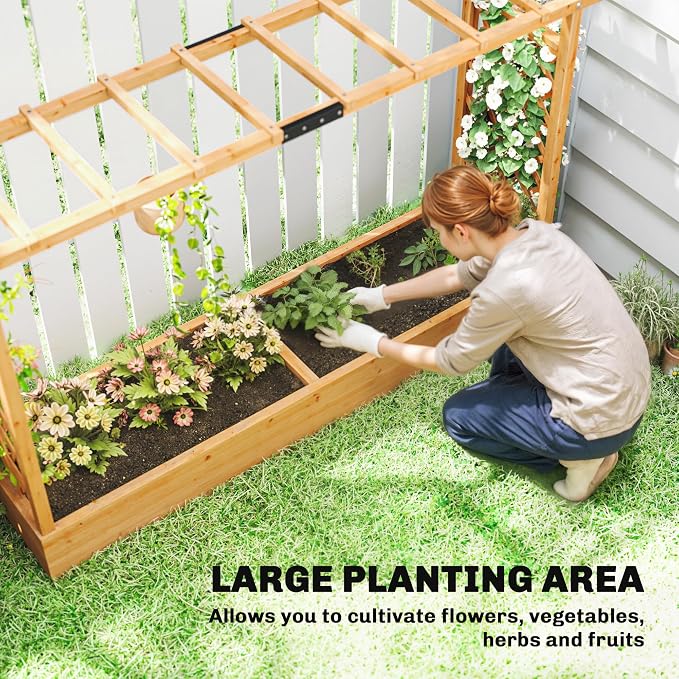 Outsunny Raised Garden Bed - Image 3