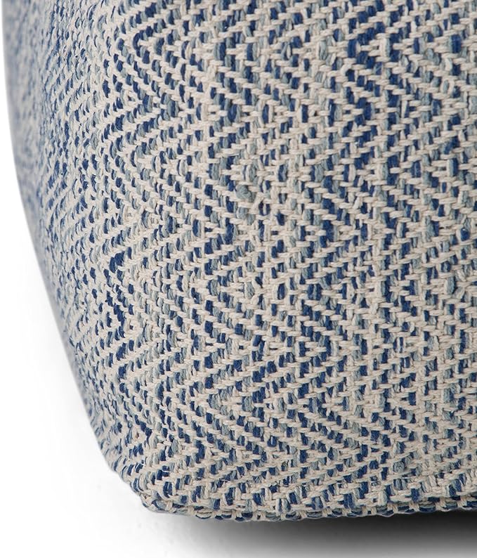 SIMPLIHOME Nate Square Pouf - Image 6
