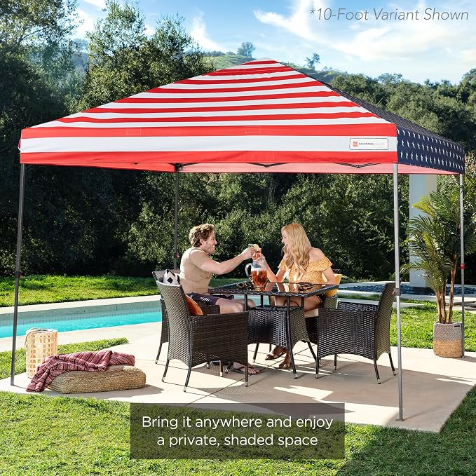 Best Choice Products 8x8ft Pop Up Canopy Tent, Outdoor Shade, 1 Person 1 Minute - Image 6