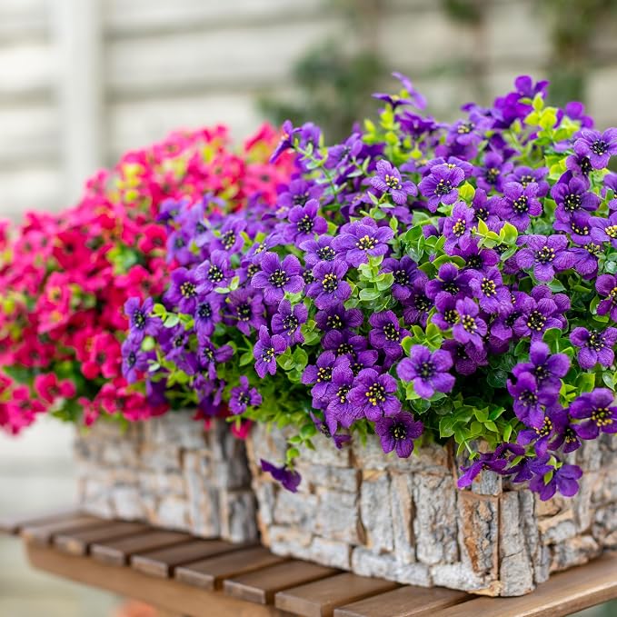 Artificial Flowers for Outdoors Fake Plants - Image 4