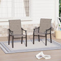 Sophia & William Outdoor Chairs Set of 2, Patio Chairs by SophiaWilliam