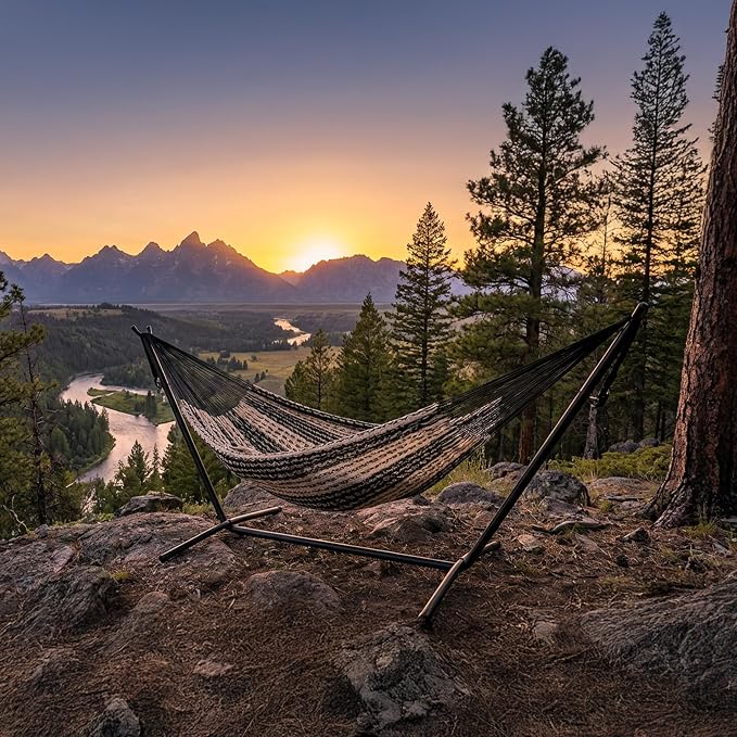 Sunnydaze Handwoven XXL Thick Cord Mayan Double Hammock - Image 8