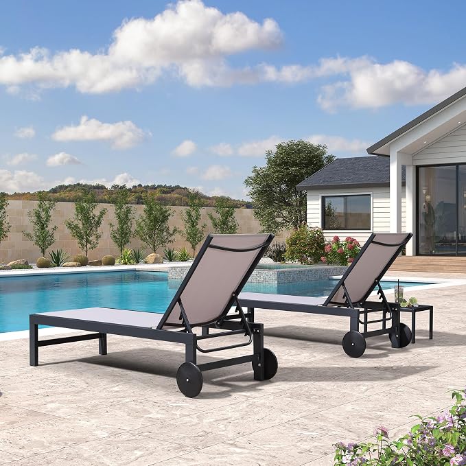PURPLE LEAF Outdoor Chaise Lounge - Image 2
