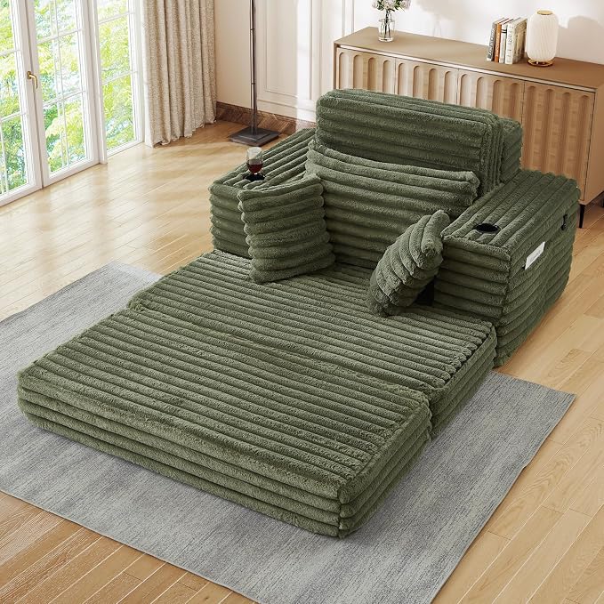 5-In-1 Oversized Chaise Lounge Chair Indoor - Image 9