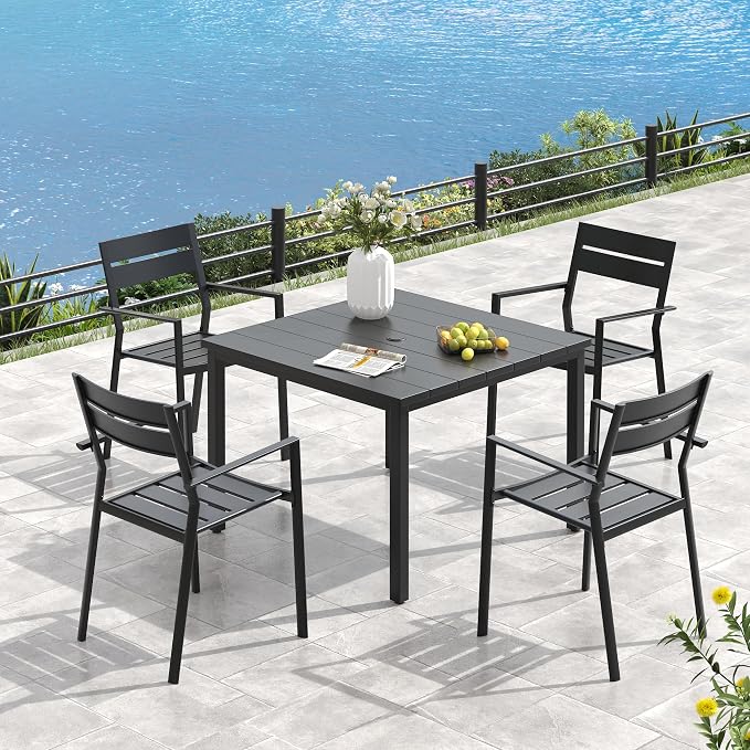 VICLLAX Square Patio Dining Table - Image 2