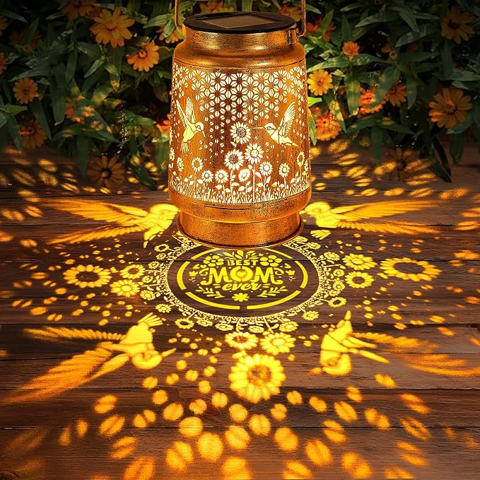 Hummingbird Solar Lanterns Outdoor Garden Decor, Gifts - Image 2