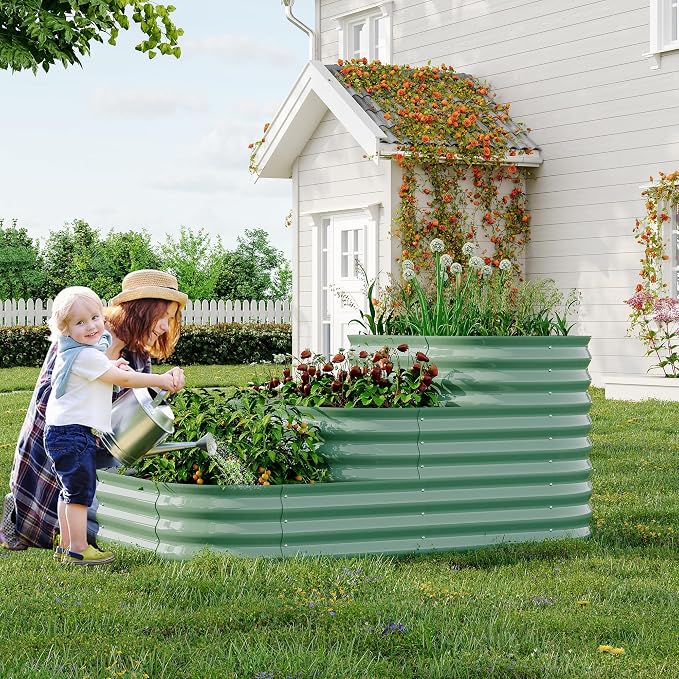 Garvee Galvanized Raised Garden Bed Kit - Image 6