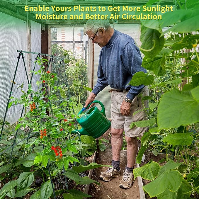 Cucumber Trellis, 50x48 inch A-Frame Garden Trellis - Image 3