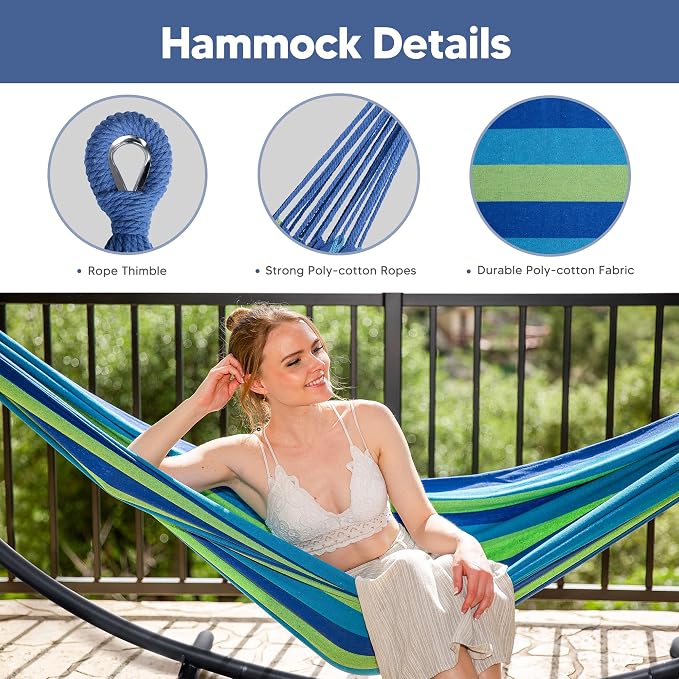 SUNCREAT Portable Outdoor Hammock - Image 3