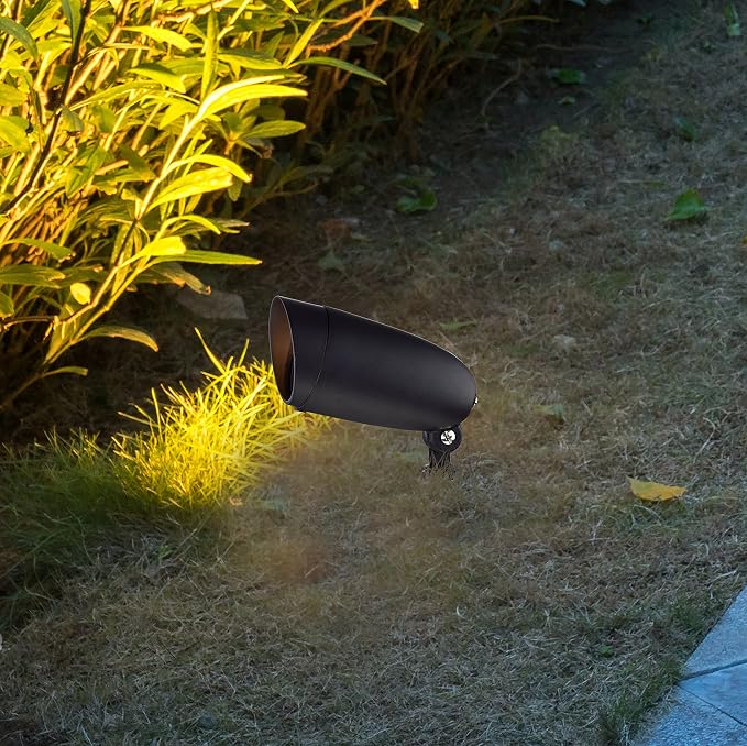 Nuvo SF76/646 One-Light Halogen Landscape Floodlight, Dark Bronze, 6.25-Inches - Image 4