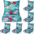 Hoteam 6 Set Outdoor Chair Patio Cushions 20 x 20 Inch Deep Seat Waterproof by Hoteam