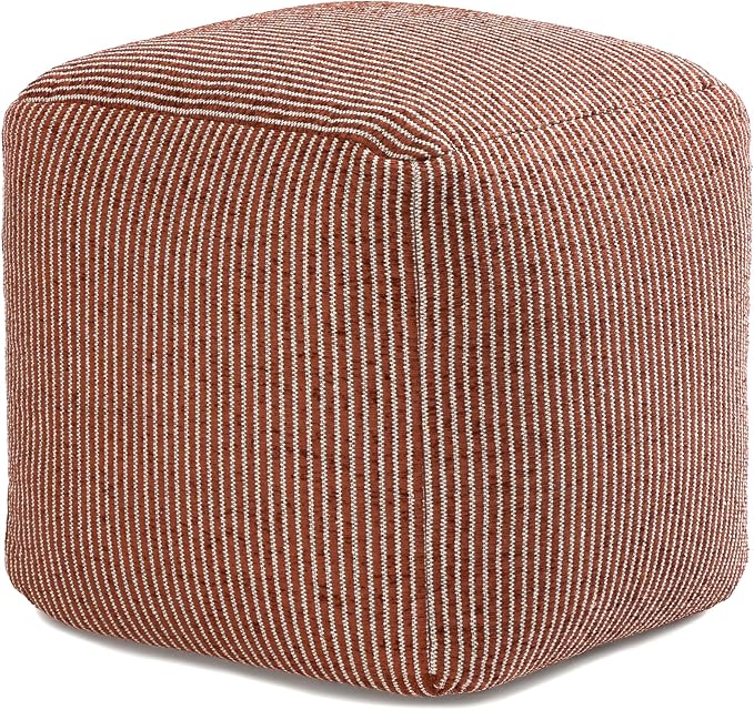 Anji Mountain 100% Handmade & Handcrafted Comfortable Home Décor Pouf Ottoman by AnjiMountain