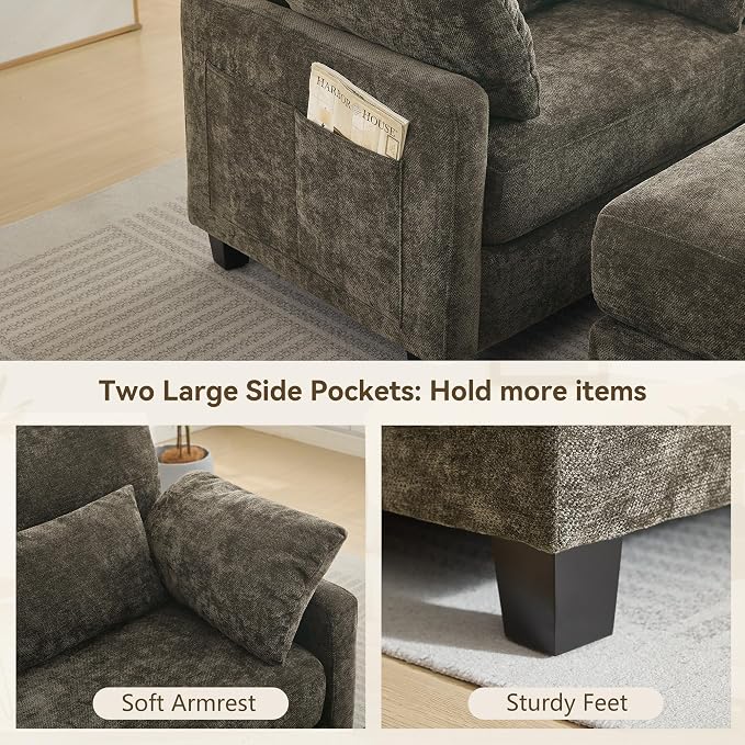 57.5" Oversized Chaise Lounge - Image 4