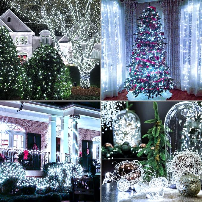 Extra-long 288FT 800 LED Solar Fairy String Lights - Image 7