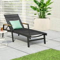 Christopher Knight Home Patio Aluminum Chaise Lounge, Adjustable Mesh Chaise by ChristopherKnightHome