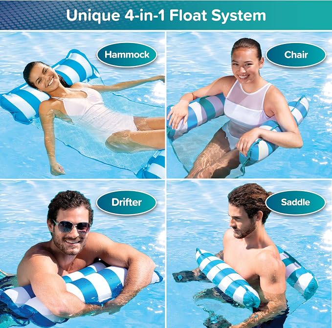 Aqua Original 4-in-1 Monterey Hammock Pool Float & Water Hammock – Multi-Purpose - Image 4