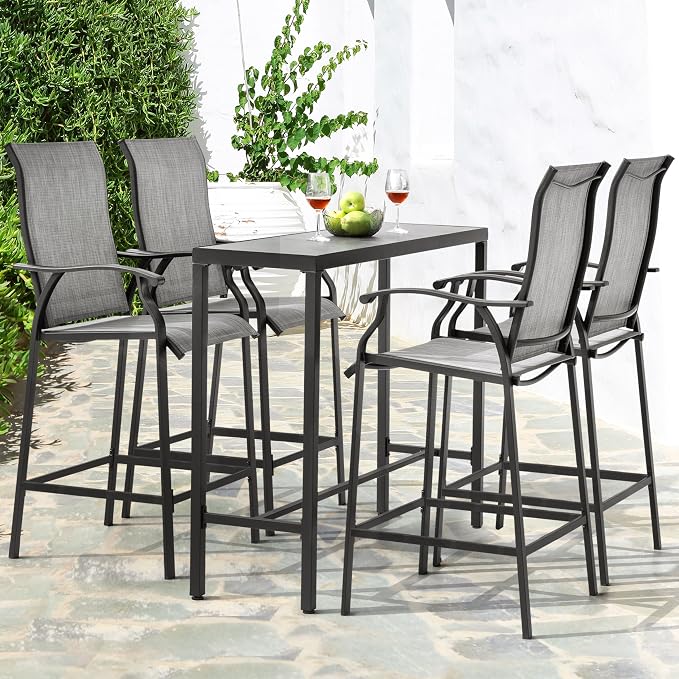 NUU GARDEN 5-Piece Patio Bar Set - Image 2