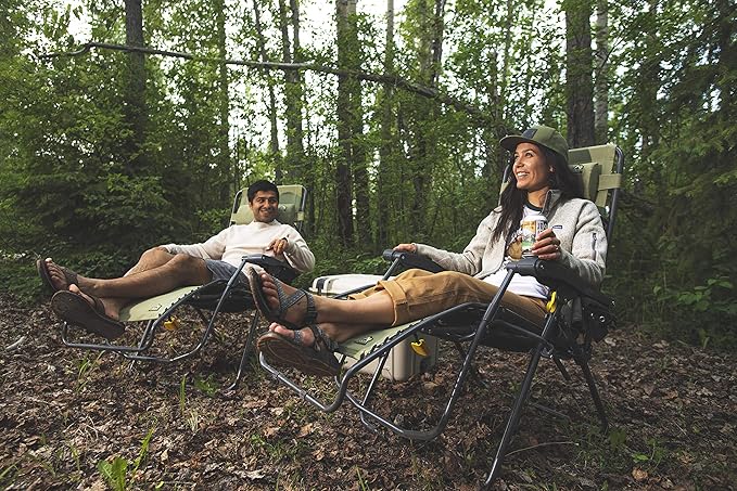 GCI Outdoor FreeForm Zero Gravity Chair, Loden Green - Image 2