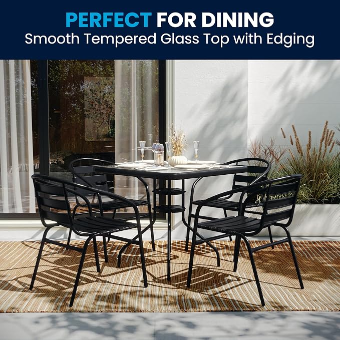 Flash Furniture 5-Piece Patio Dining Set - Image 7