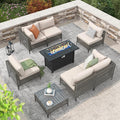 Patiorama 8 Piece Wicker Patio Furniture Set by Patiorama