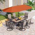 PHI VILLA Patio Dining Set by PHIVILLAThepioneerofcomfortablehouseholdsupplies