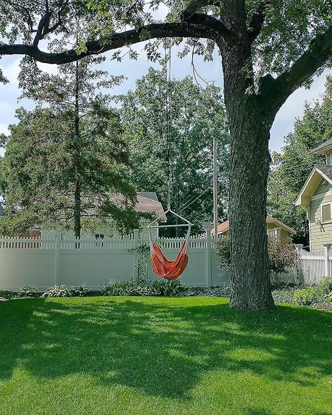 ADVOKAIR Hammock Chair Hanging Chair Rope Swing XXL - Image 2