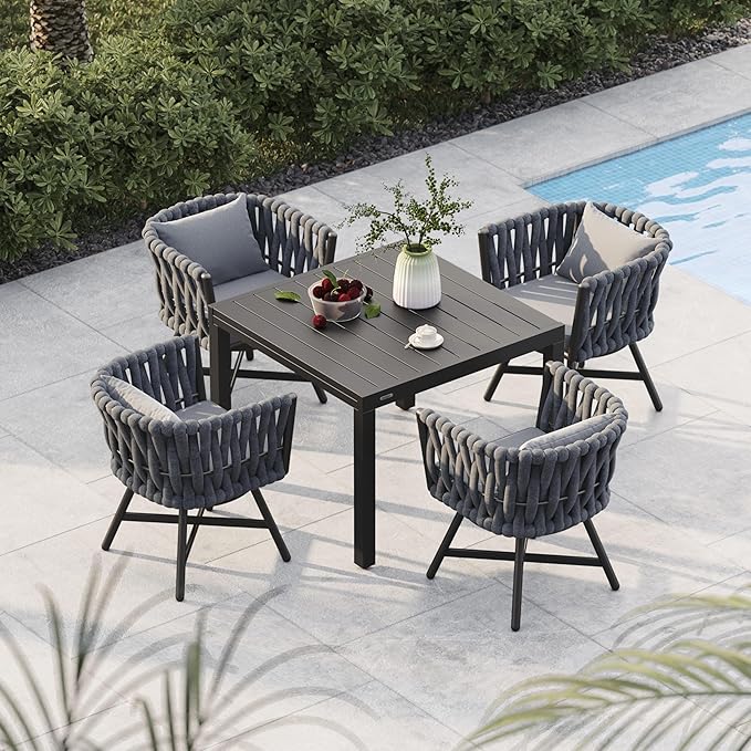 Grand patio 5-Piece Outdoor Dining Set by GrandPatio