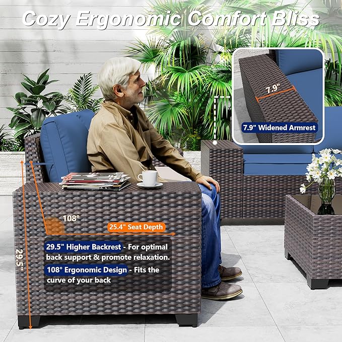 Outdoor Patio Furniture Set - Image 4