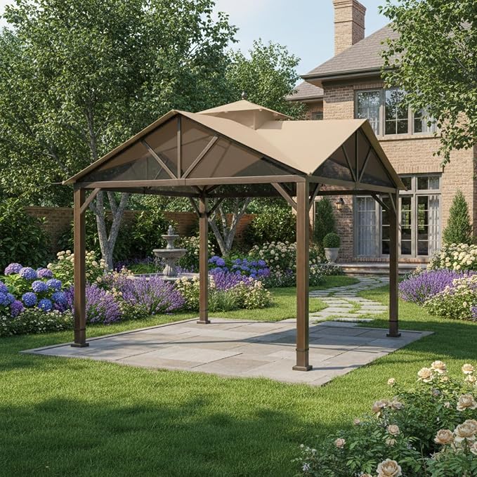 Garden Winds Reinforced RipLock 350 Replacement Canopy Top Cover Compatible - Image 2