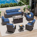 10 Pieces Patio Furniture Set by ASJMR