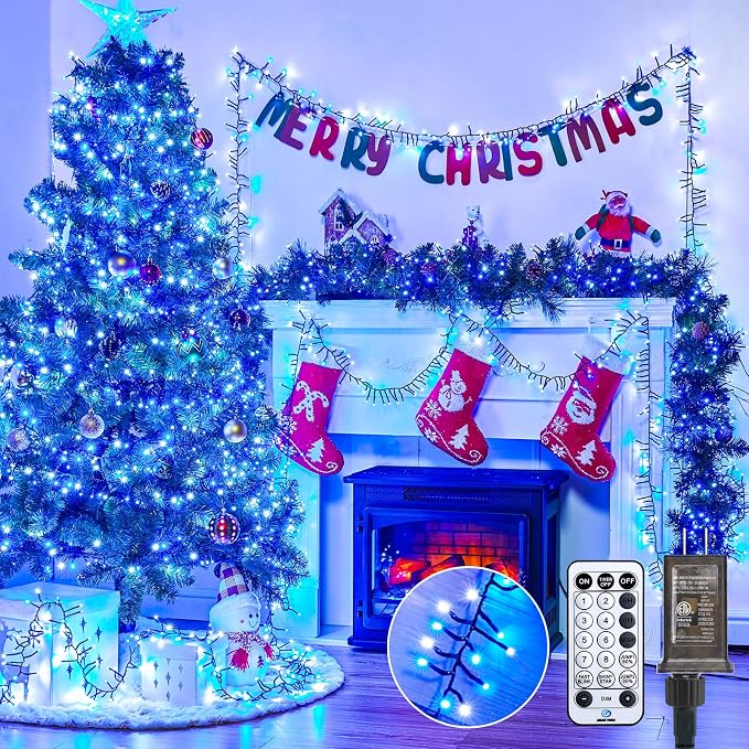 Brightown Christmas Tree Lights Outdoor Cluster Lights - Image 5